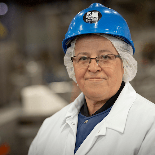 woman in hard hat